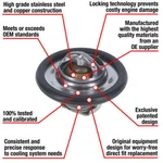 Engine Coolant Thermostat-fail-safe Motorad 7333-198. Fixed Price $11.82.