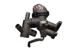 16-17 Jaguar Xf Diesel Thermostat Housing Black DX23-8A587-AB Oem. Fixed Price $63.00.
