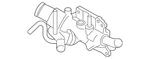 Genuine Nissan Water Outlet 11060-3RC1B. Fixed Price $338.04.
