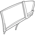 Genuine Bmw Left Rear Door Sun Blind 51-35-9-168-845 New. Fixed Price $713.31.