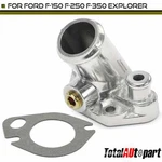 New Engine Coolant Thermostat Housing Water Outlet Ford Bronco 95-96 F-150. Fixed Price $21.58.