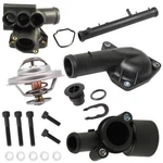 Front Center Coolant Thermostat Housing Kit Fits Vw Golf Jetta Passat 2.8L VR6. Fixed Price $56.55.