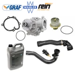 For Bmw E46 M3 Water Pump & Thermostat + Upper Lower Hose Sensor Coolant Kit Oes. Fixed Price $329.52.