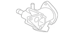 Genuine Mitsubishi Thermostat Housing MN149476. Fixed Price $124.97.
