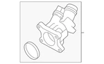 Genuine Volvo Engine Coolant Thermostat Housing 31686046. Fixed Price $107.26.