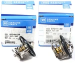 Genuine Oem Gm 180 & 185 Thermostat Kit Front Rear Fits 2001-2018 Duramax Diesel. Fixed Price $89.41.