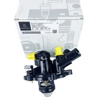 Mercedes Benz Genuine C250 SLK250 Thermostat With Housing And Seals (103 Deg. C). Fixed Price $80.00.