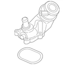 Genuine Volkswagen Thermostat Unit 059-121-737-AM. Fixed Price $131.86.
