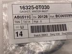 Toyota Genuine Parts 16325-0T030 Thermostat Gasket 2002-2022. Fixed Price $14.32.