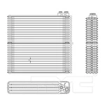 Tyc 97025 A/c Evaporator Core For 00-08 Avalon Camry ES300 ES330 Sienna Solara. Fixed Price $66.86.