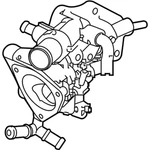Honda Oem/civic/thermostat Housing 19321-5BF-G00. Fixed Price $157.00.