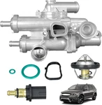 Engine Coolant Thermostat Housing For Jeep Compass 07-17 Dodge JOURNEY2.4L 09-20. Fixed Price $72.99.