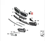New Bmw X5 F15 F85 Front Night Vision Camera Bracket 51137316059 Original. Fixed Price $25.24.